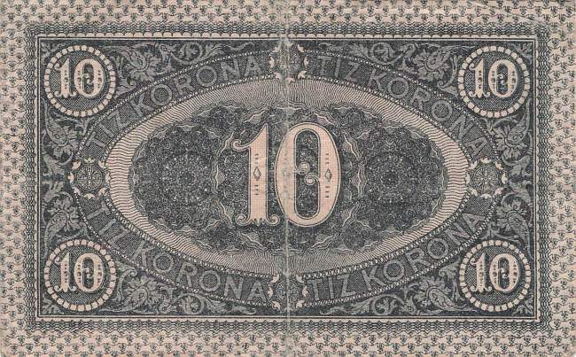 Ungarn p41 10 Korona 1919